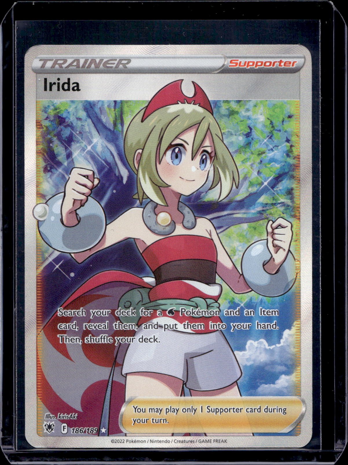 Irida Pokemon Tcg Astral Radiance Full Art Ultra Rare