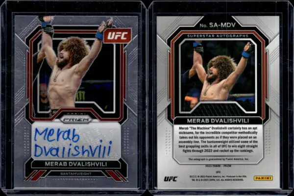 2023 Prizm UFC Merab Dvalishvili Auto