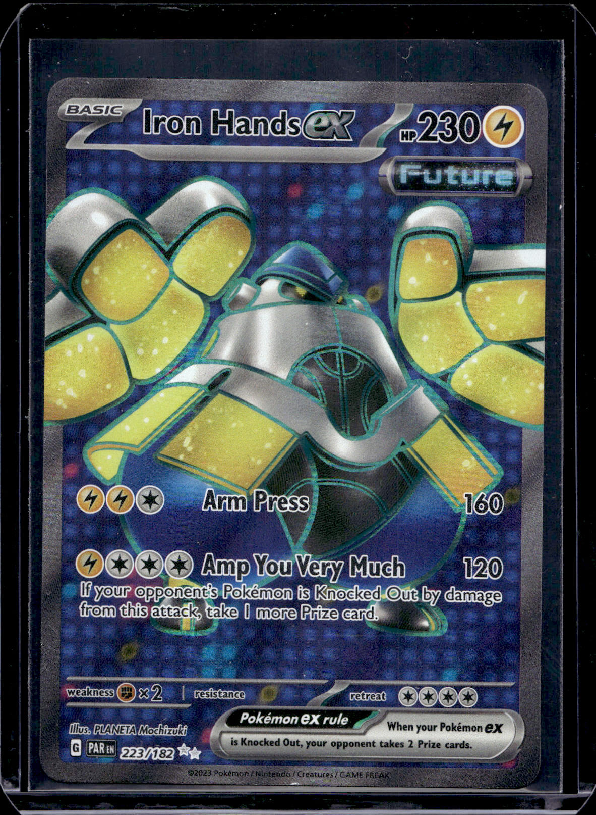 Iron Hands EX - Pokemon TCG: Paradox Rift Ultra Rare 223/182