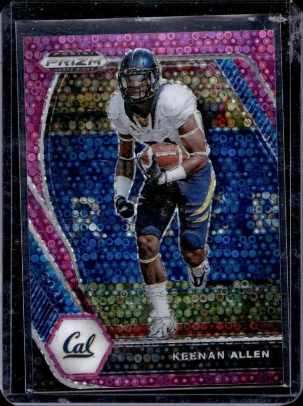 Keenan Allen 2021 Panini Prizm Draft Pink Circles /20 California Golden Bears 42