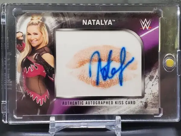 Natalya 2018 Topps WWE Auto Kiss Card /25 K-NA