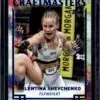 Valentina Shevchenko 2024 Topps Knockout UFC Craftmasters Blue /50 CRM-6