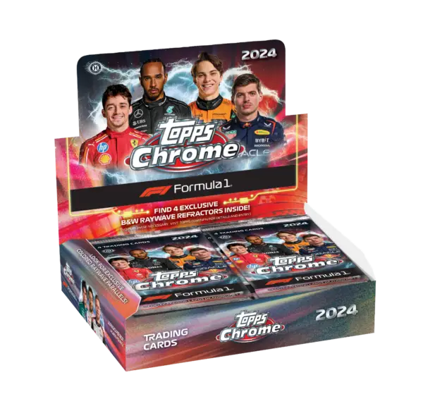 2024 Topps Chrome F1 Formula 1 Racing Qualifying Lap Box