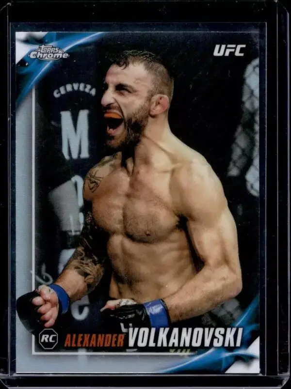 Alexander Volkanovski 2019 Topps Chrome UFC UFC Knockout Chrome UFCK-AV