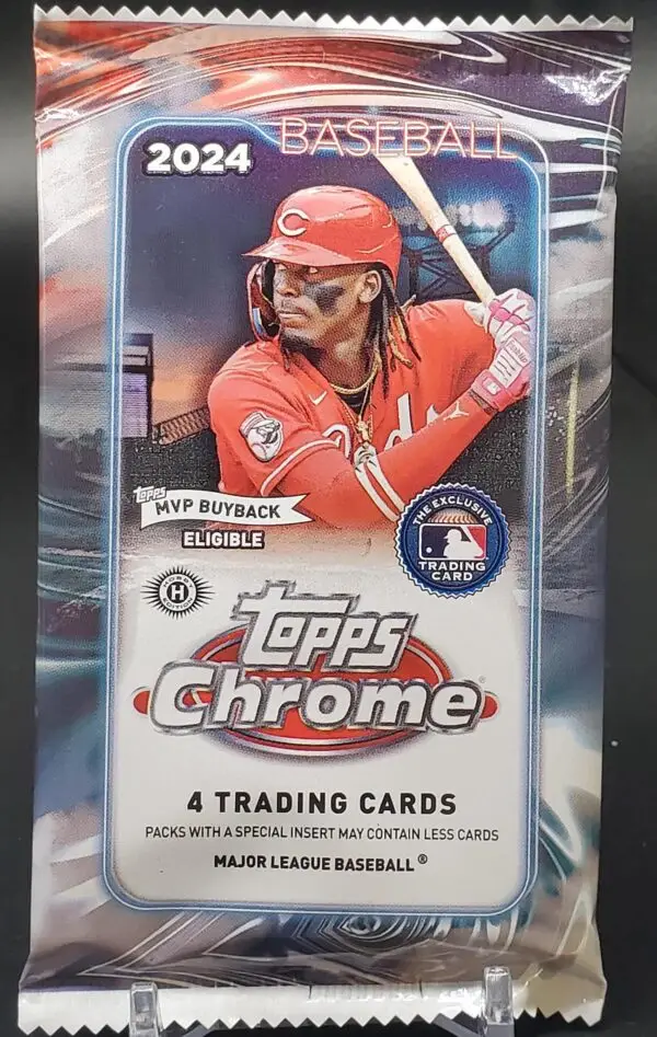 2024 Topps Chrome Baseball Hobby Pack