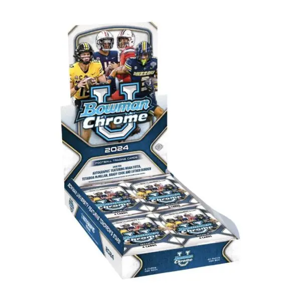 2024 Bowman University Chrome Football Hobby Box