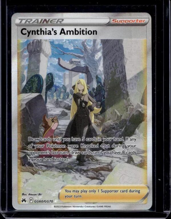 Cynthia's Ambition Pokemon Crown Zenith: Galarian Gallery GG60/GG70