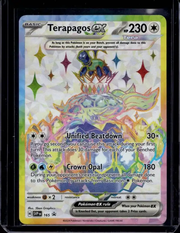 Terapagos ex Pokemon SV: Scarlet & Violet Promo Cards 165