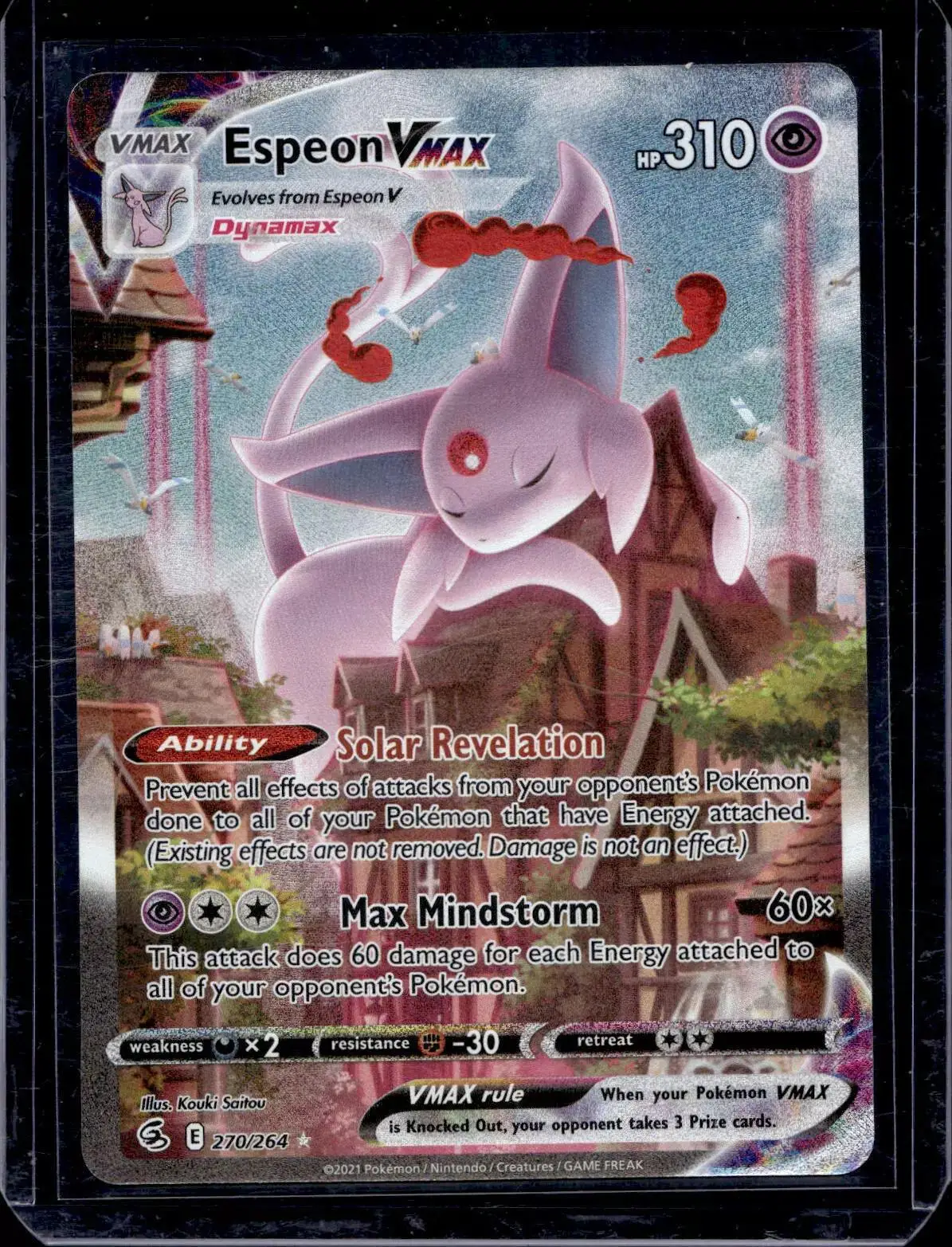 Pokemon Espeon VMAX Alternate Art deals Secret & Espeon V basic