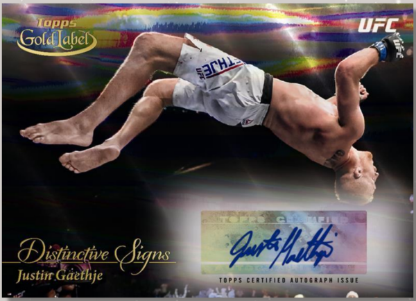 2024 Topps UFC Gold Label Hobby Box - Image 3