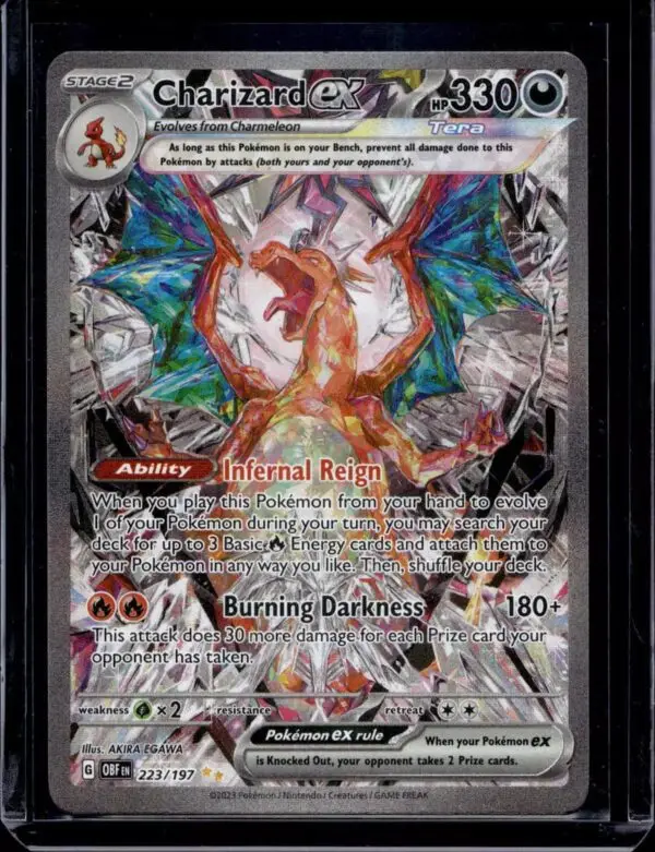 Charizard ex Pokemon SV03: Obsidian Flames 223/197