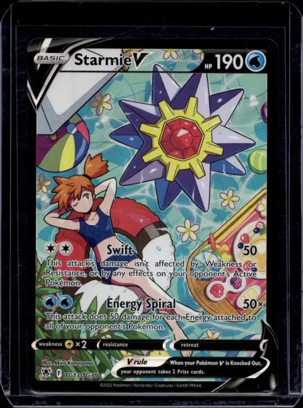 Starmie V Pokemon SWSH10: Astral Radiance Trainer Gallery TG13/TG30