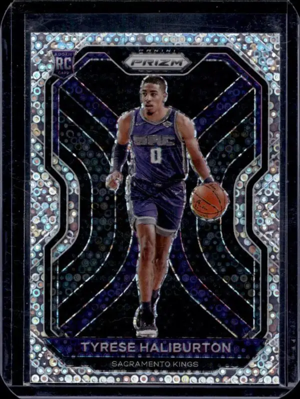 Tyrese Haliburton 2020-21 Panini Prizm Fast Break RC Sacramento Kings 262