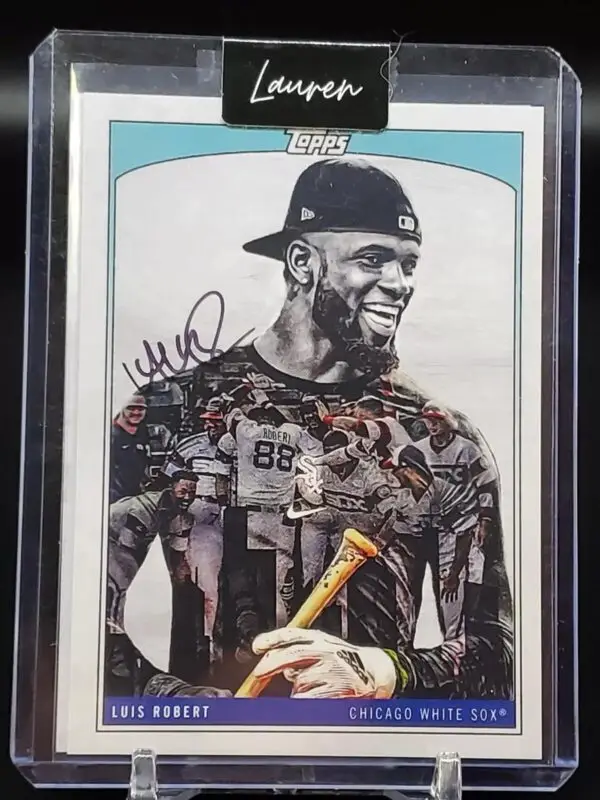 Luis Robert Lauren Taylor X Topps Lauren Taylor Auto Chicago White Sox