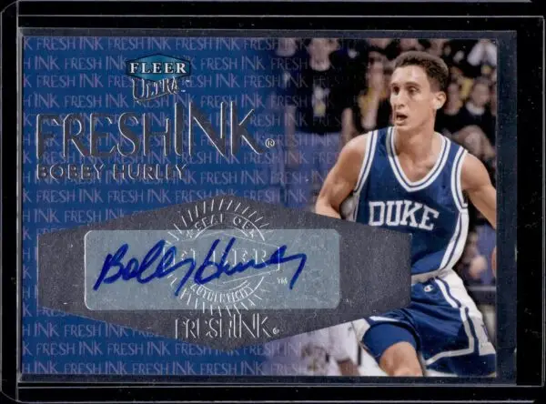 Bobby Hurley 2012-13 Fleer Retro Ultra Fresh Ink Auto Duke Blue Devils UFI-BH