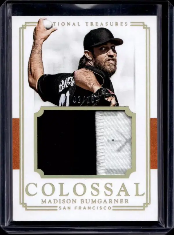 Madison Bumgarner 2017 National Treasures Colossal /10 San Francisco Giants