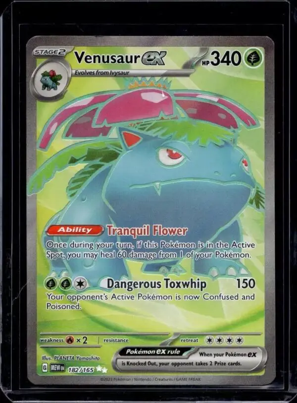 Venusaur ex Pokemon SV: Scarlet & Violet 151 182/165