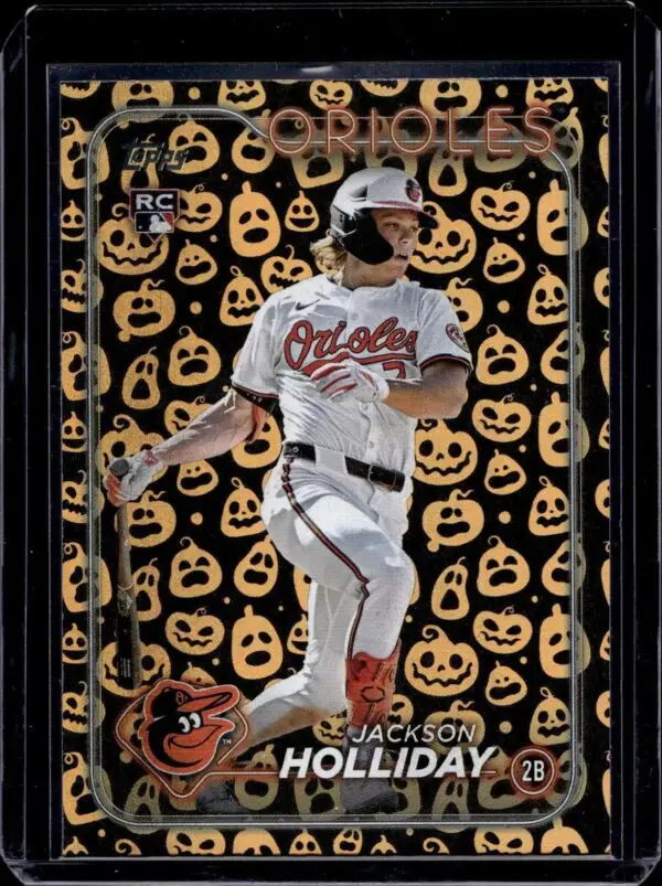 Jackson Holliday 2024 Topps Update Jack O Lanterns Rookie Baltimore Orioles US50