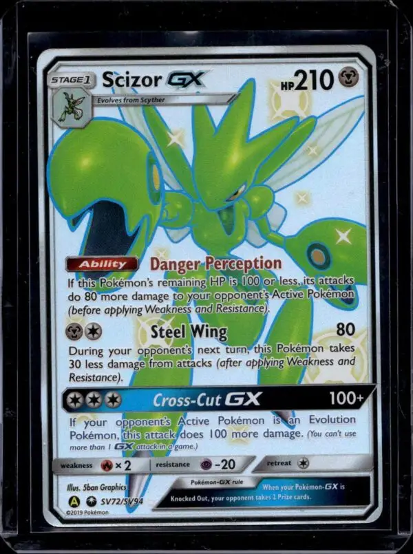 Scizor GX Pokemon Hidden Fates: Shiny Vault SV72/SV94