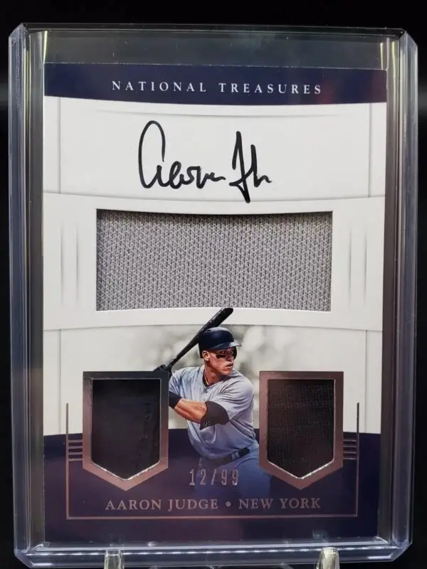 Aaron Judge 2017 National Treasures Relic Auto /99 New York Yankees PCS-AJ