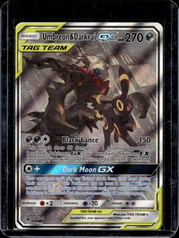 Umbreon & Darkrai GX Pokemon SM Promos SM241