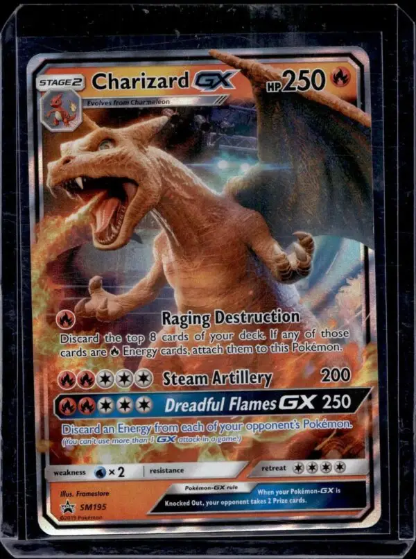 Charizard GX Pokemon SM Promos SM195