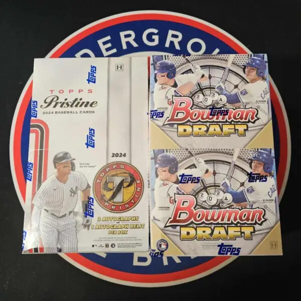 2024 Bowman Draft Super Jumbo/Topps Pristine 2 Box Random Teams Break #1342 - TWO FREE SPOT GIVEAWAYS ADDED! - LIVE @ 6 PM CST 12/19