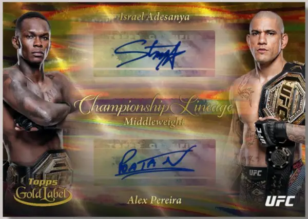 2024 Topps UFC Gold Label Hobby Box - Image 2