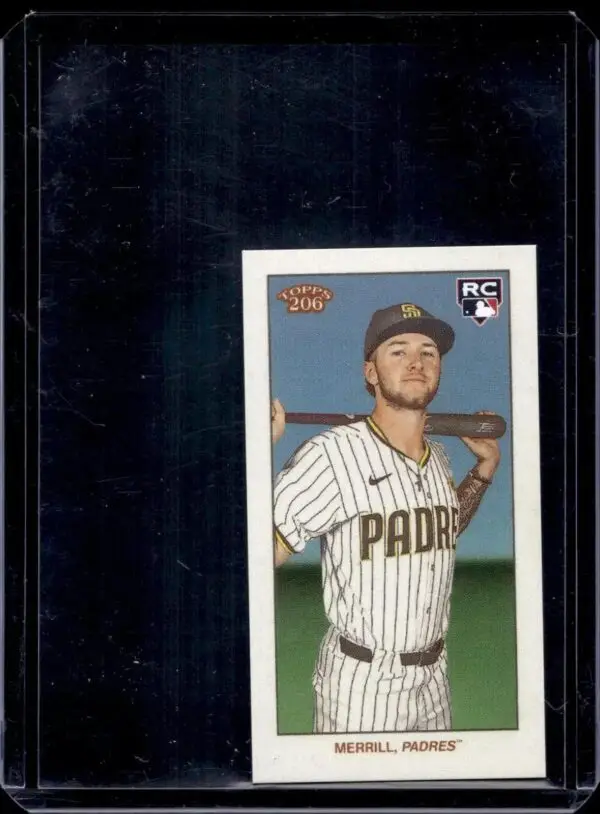 Jackson Merrill 2024 Topps 206 Sweet Caporal Rookie San Diego Padres