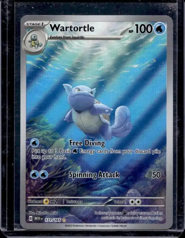 Wartortle Pokemon SV: Scarlet & Violet 151 171/165