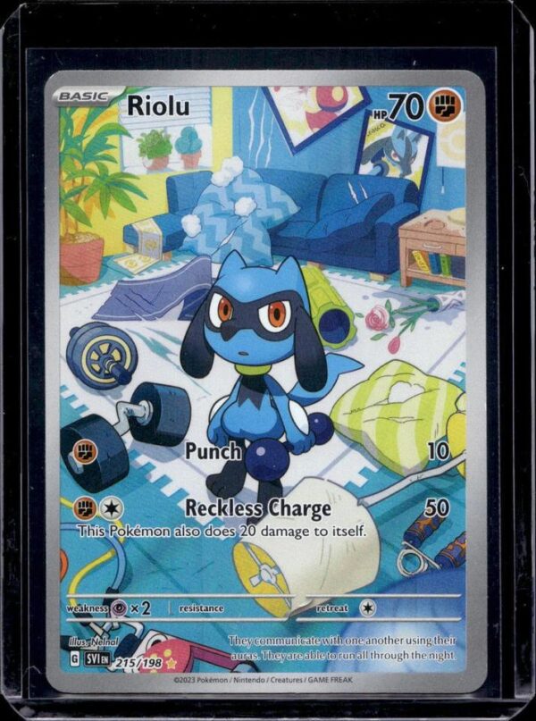 Riolu Pokemon SV01: Scarlet & Violet Base Set 215/198