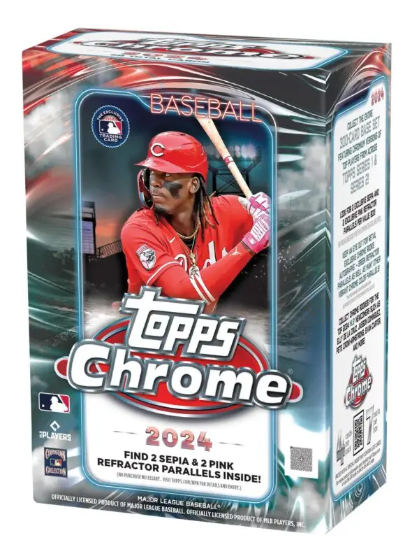 2024 Topps Chrome Baseball 40 Box Blaster Random Teams Case Break #1355