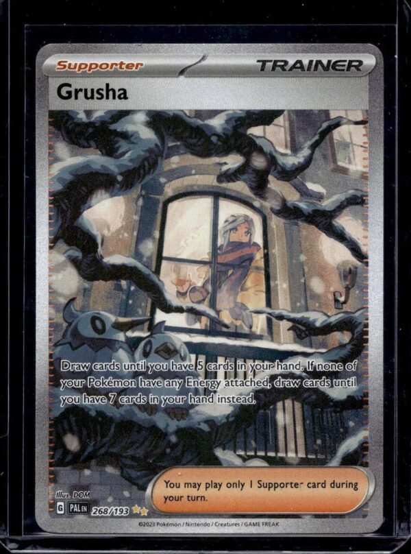 Grusha Pokemon Paldea Evolved Full Art 268/193