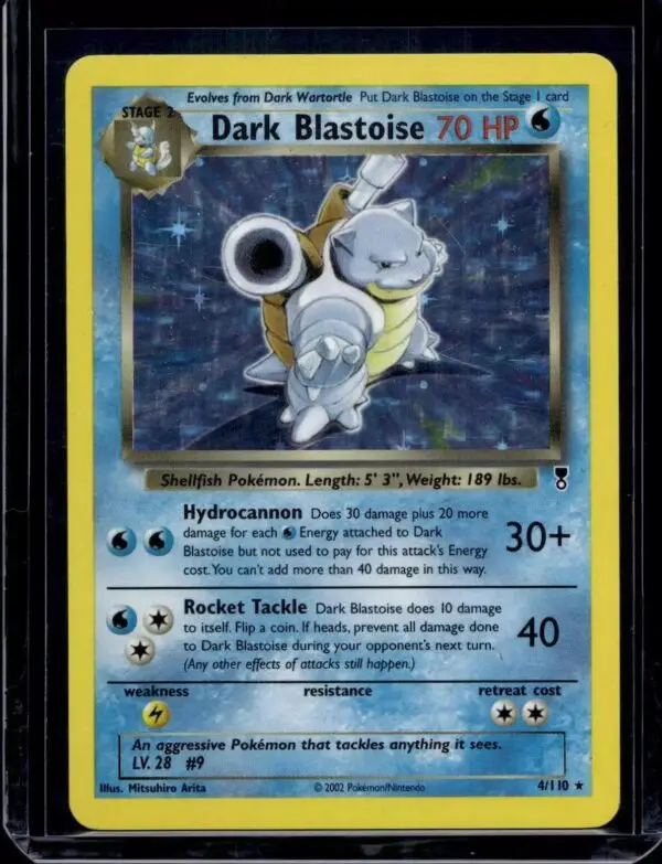 Dark Blastoise Pokemon Legendary Collection 004/110