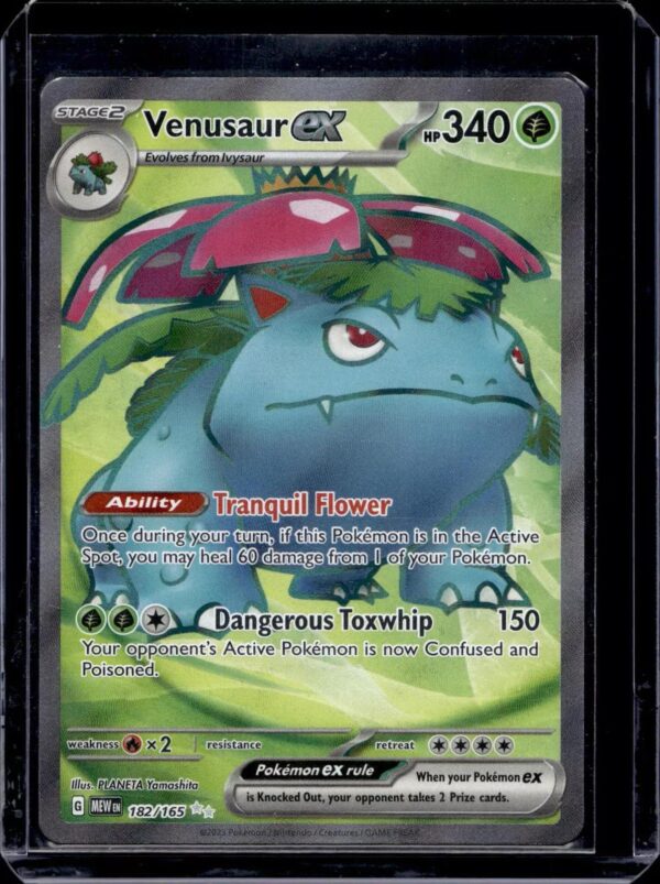 Venusaur ex Pokemon SV: Scarlet & Violet 151 182/165