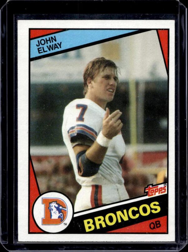 John Elway 1984 Topps Rookie Denver Broncos 63