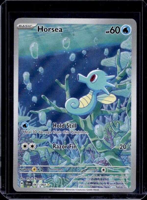 Horsea Pokemon Shrouded Fable 067/064