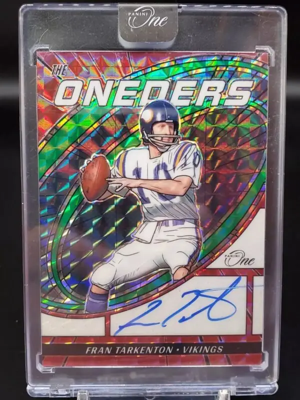 Fran Tarkenton 2023 Panini One Oneders Auto /49 Minnesota Vikings 365