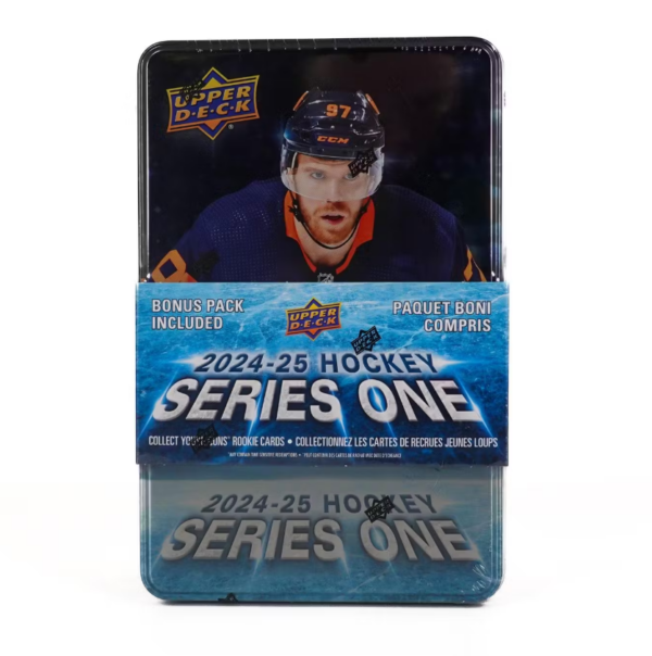 2024-25 Upper Deck Series 1 Hockey Tin