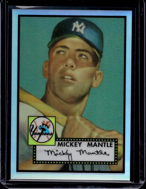 Mickey Mantle 1996 Topps Refractor New York Yankees 311