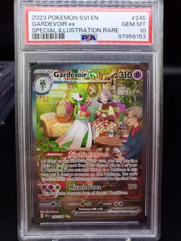 Gardevoir ex Pokemon Scarlet & Violet Special Illustration Rare 245/198 PSA 10