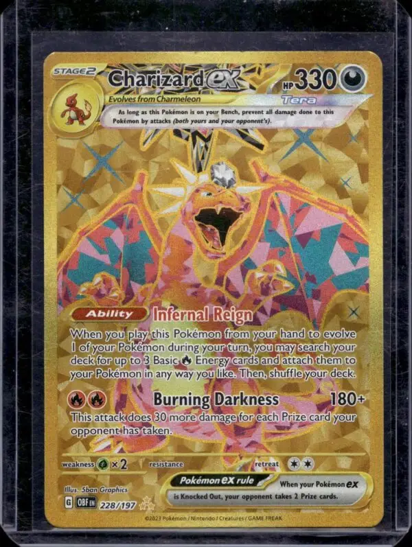 Charizard ex Pokemon SV03: Obsidian Flames 228/197