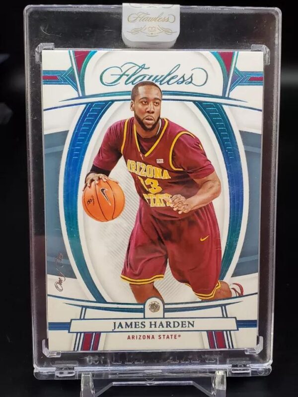 James Harden 2022 Panini Flawless Collegiate 1/1 Diamond Relic Arizona State Sun Devils 24