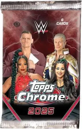 2025 Topps Chrome WWE Hobby Pack