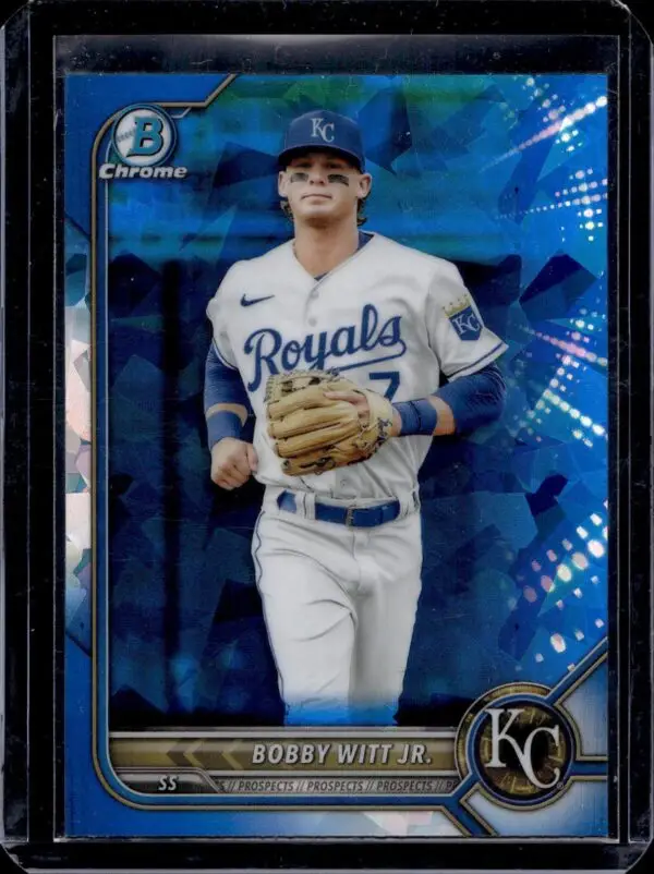 Bobby Witt Jr. 2022 Bowman Sapphire Edition Kansas City Royals BCP-146