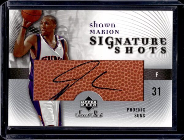 Shawn Marion 2005-06 Upper Deck Sweet Shot Signature Shots Phoenix Suns SS-SH