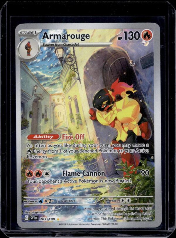 Armarouge Pokemon SV01: Scarlet & Violet Base Set 203/198