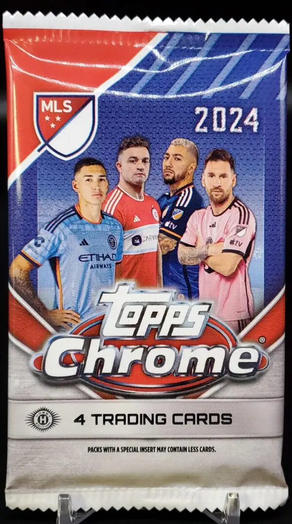 2024 Topps Chrome MLS Soccer Hobby Pack