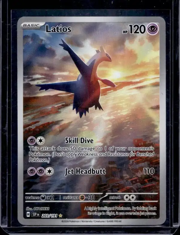 Latios Pokemon Surging Sparks 203/191