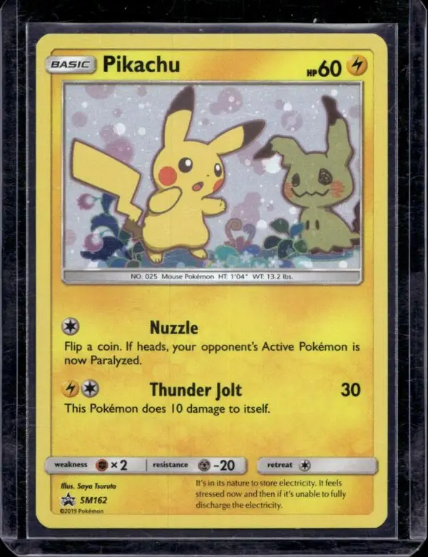 Pikachu Pokemon SM Promos SM162